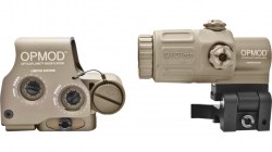 OPMOD EOTech Hybrid Sight IOP Holosight w 3X G33 Magnifier, Tan HHS-2 OP